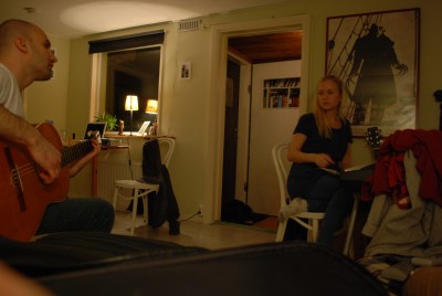 Ivo and Sara song-fiddling